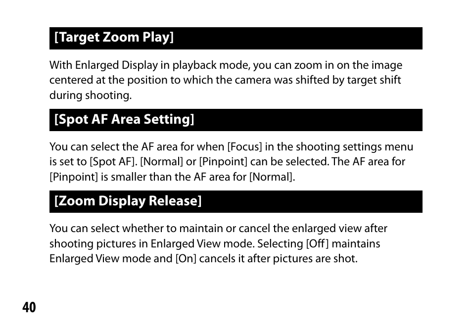Ricoh Lens A16 User Manual | Page 40 / 64