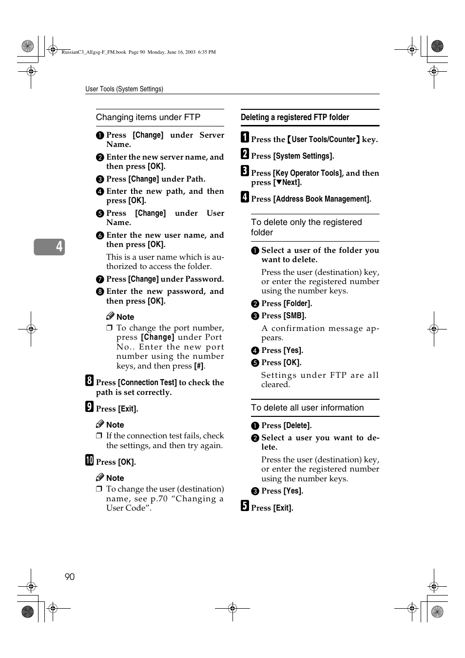 Ricoh Aficio LD122 User Manual | Page 102 / 184