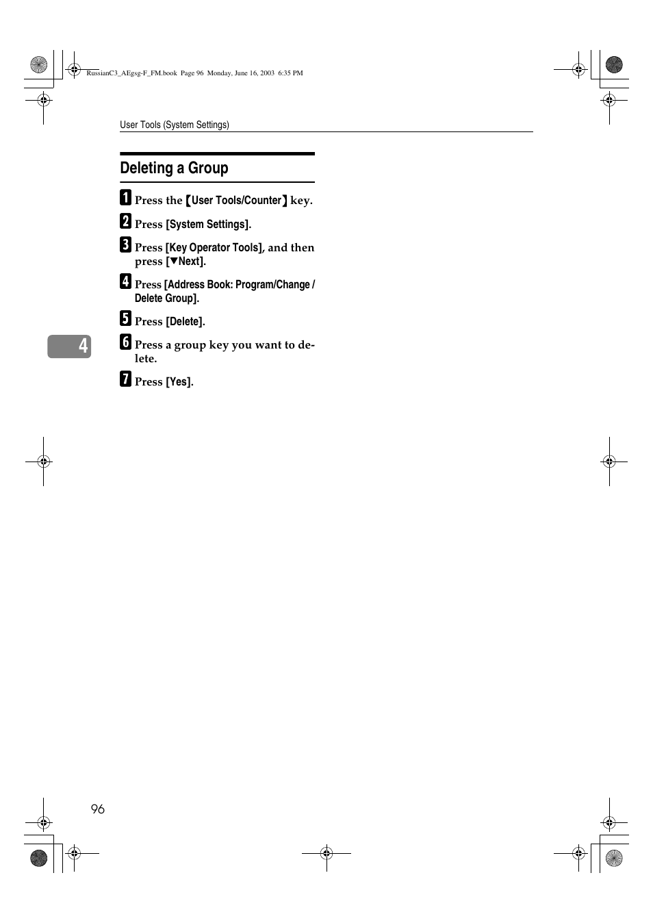 Ricoh Aficio LD122 User Manual | Page 108 / 184