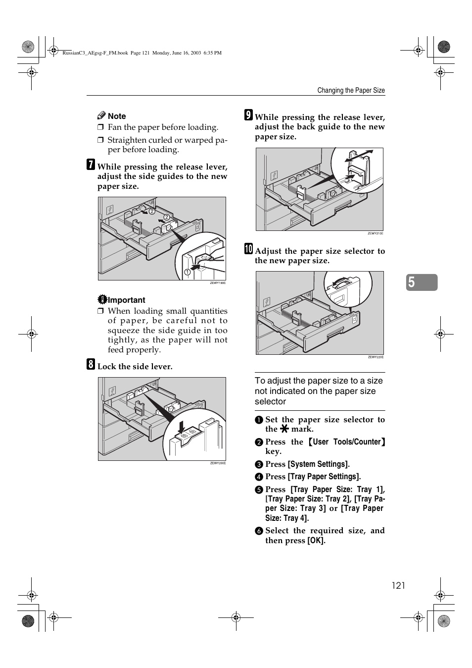 Ricoh Aficio LD122 User Manual | Page 133 / 184