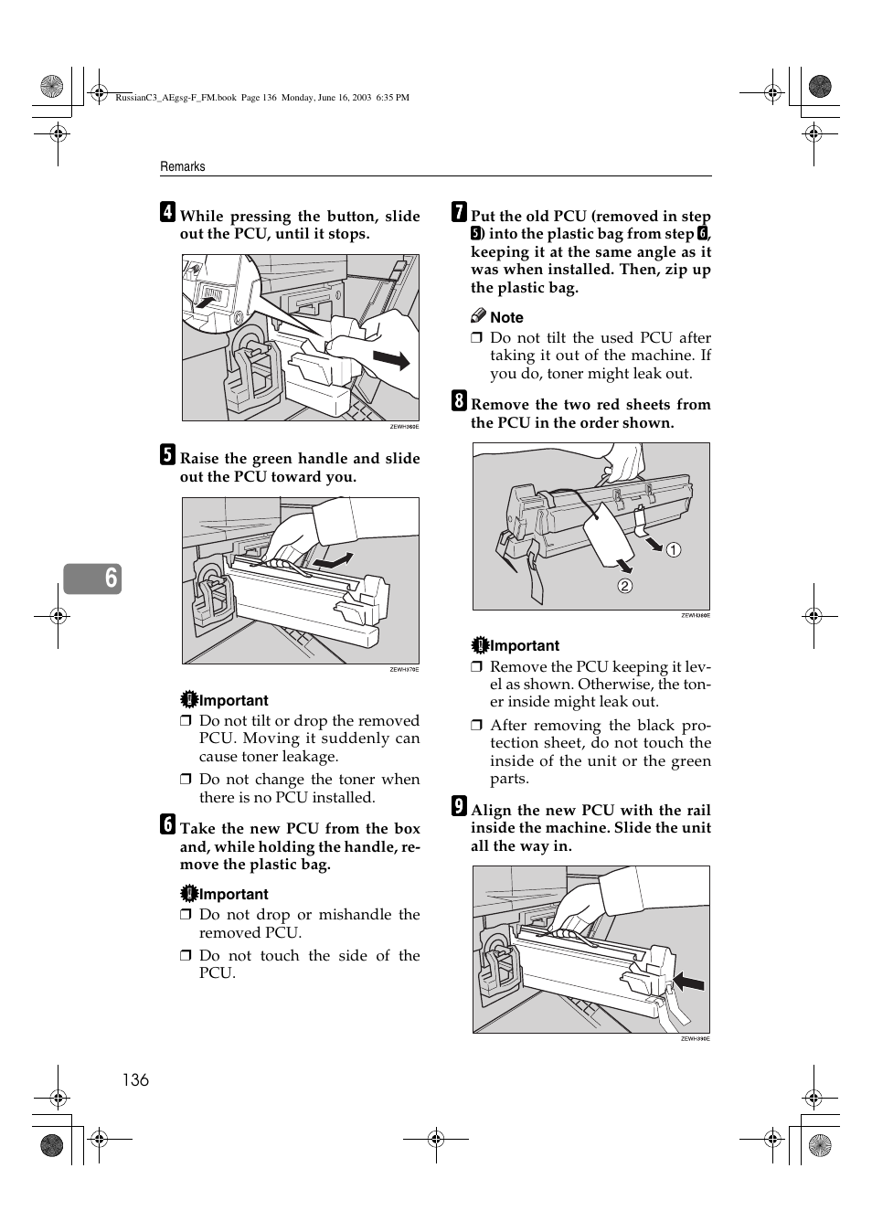 Ricoh Aficio LD122 User Manual | Page 148 / 184