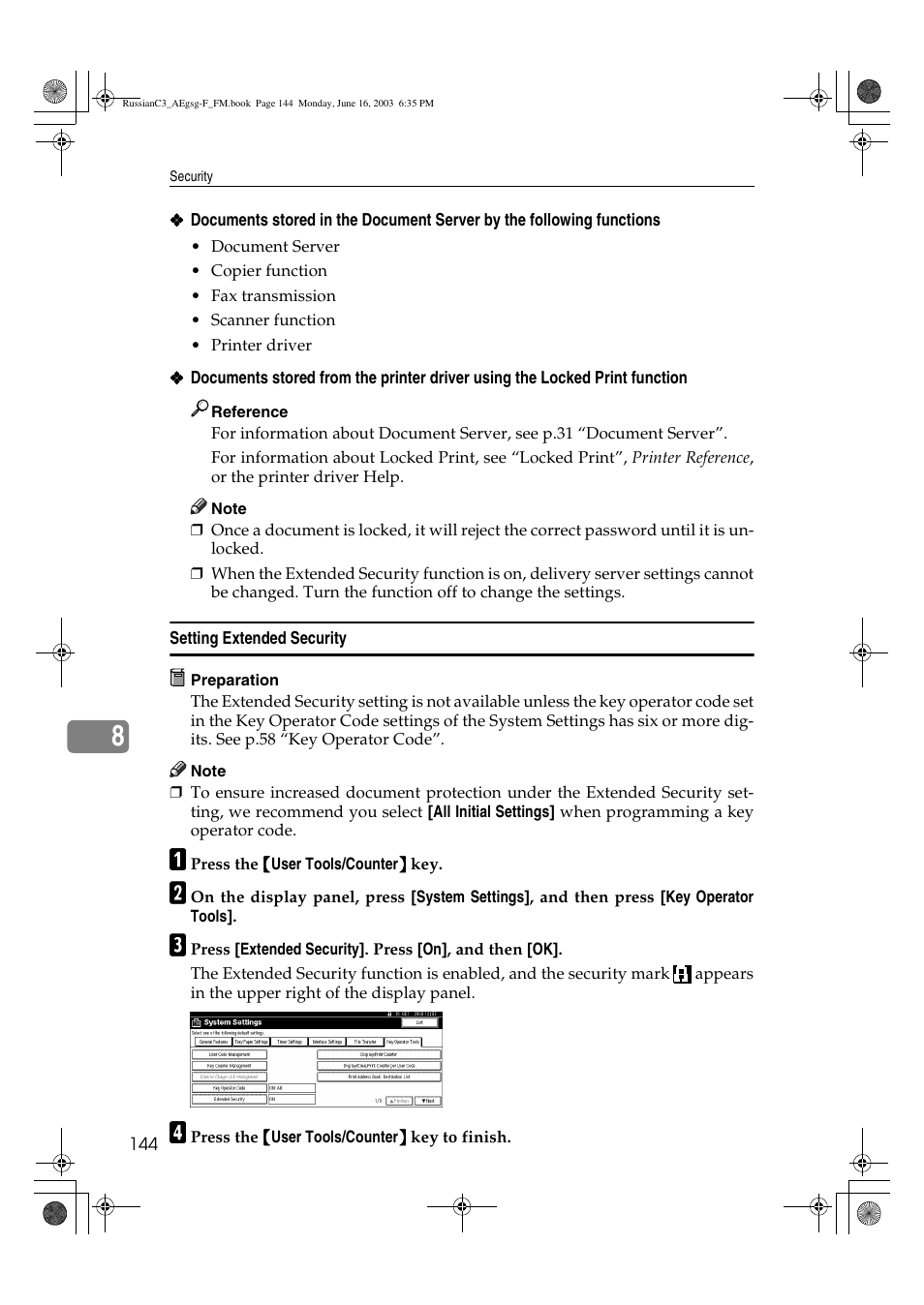 Ricoh Aficio LD122 User Manual | Page 156 / 184