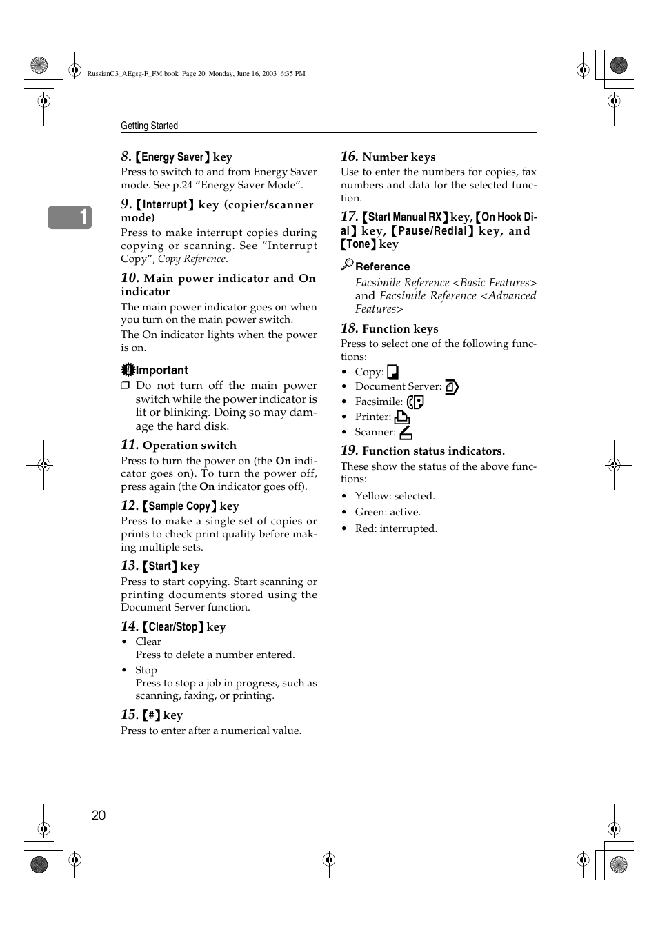 Ricoh Aficio LD122 User Manual | Page 32 / 184