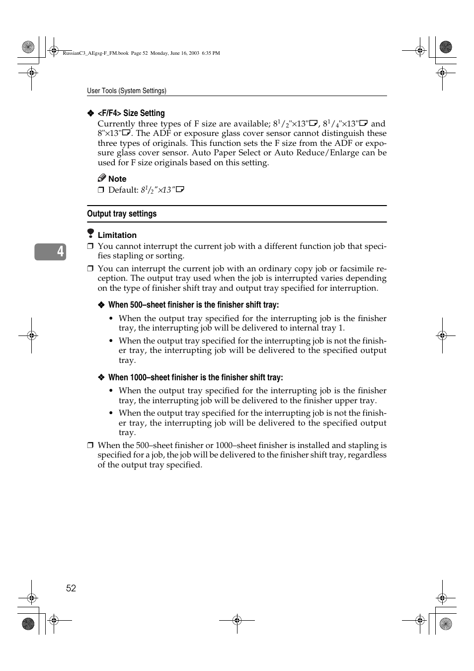 Ricoh Aficio LD122 User Manual | Page 64 / 184