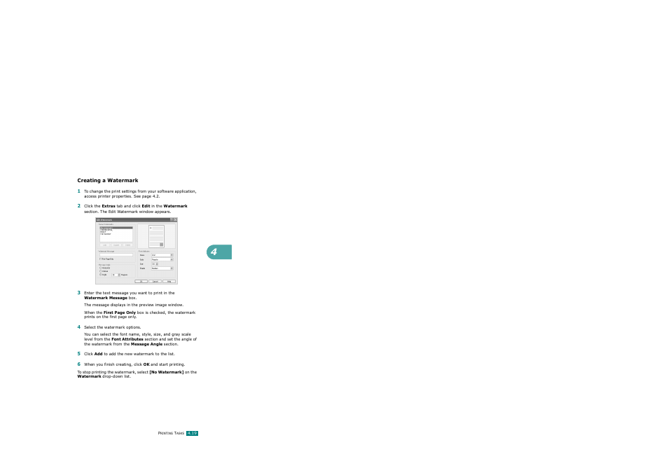 Creating a watermark | Ricoh AC122 User Manual | Page 108 / 278