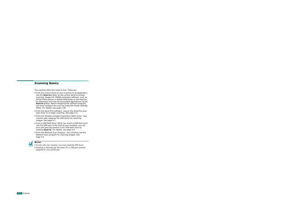 Scanning basics | Ricoh AC122 User Manual | Page 131 / 278