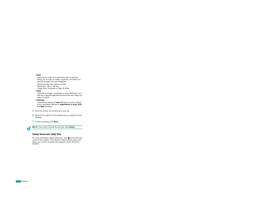 Using onscreen help file | Ricoh AC122 User Manual | Page 135 / 278