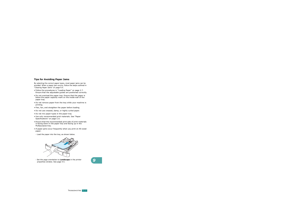 Tips for avoiding paper jams | Ricoh AC122 User Manual | Page 214 / 278