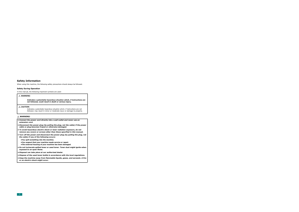 Ricoh AC122 User Manual | Page 3 / 278