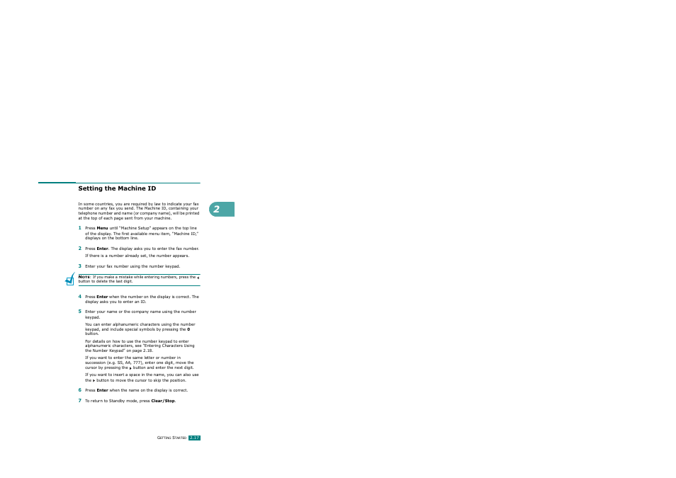 Setting the machine id | Ricoh AC122 User Manual | Page 42 / 278