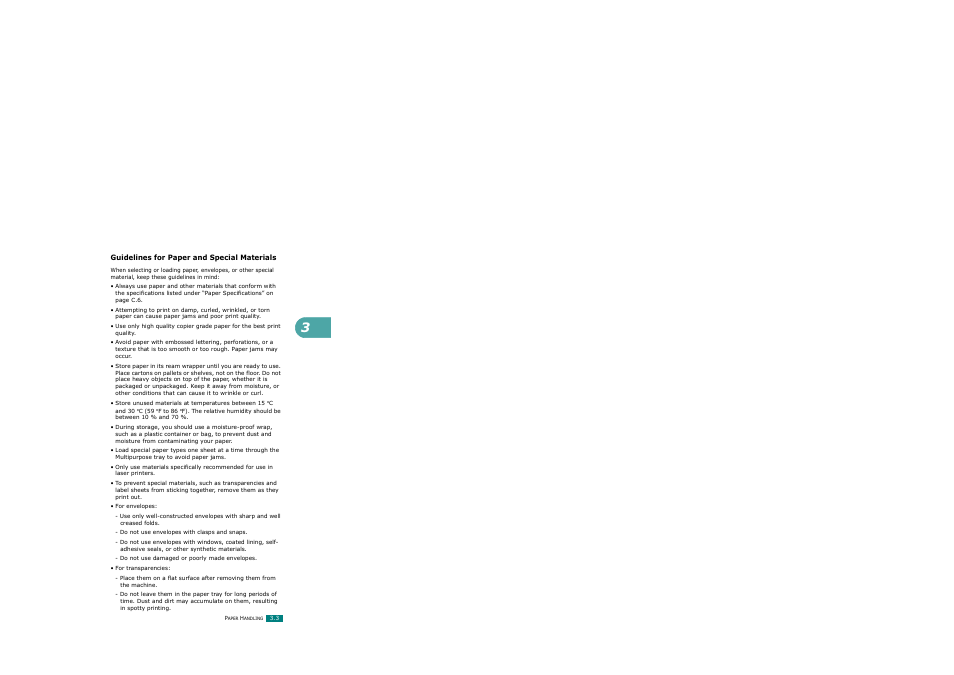Guidelines for paper and special materials | Ricoh AC122 User Manual | Page 80 / 278