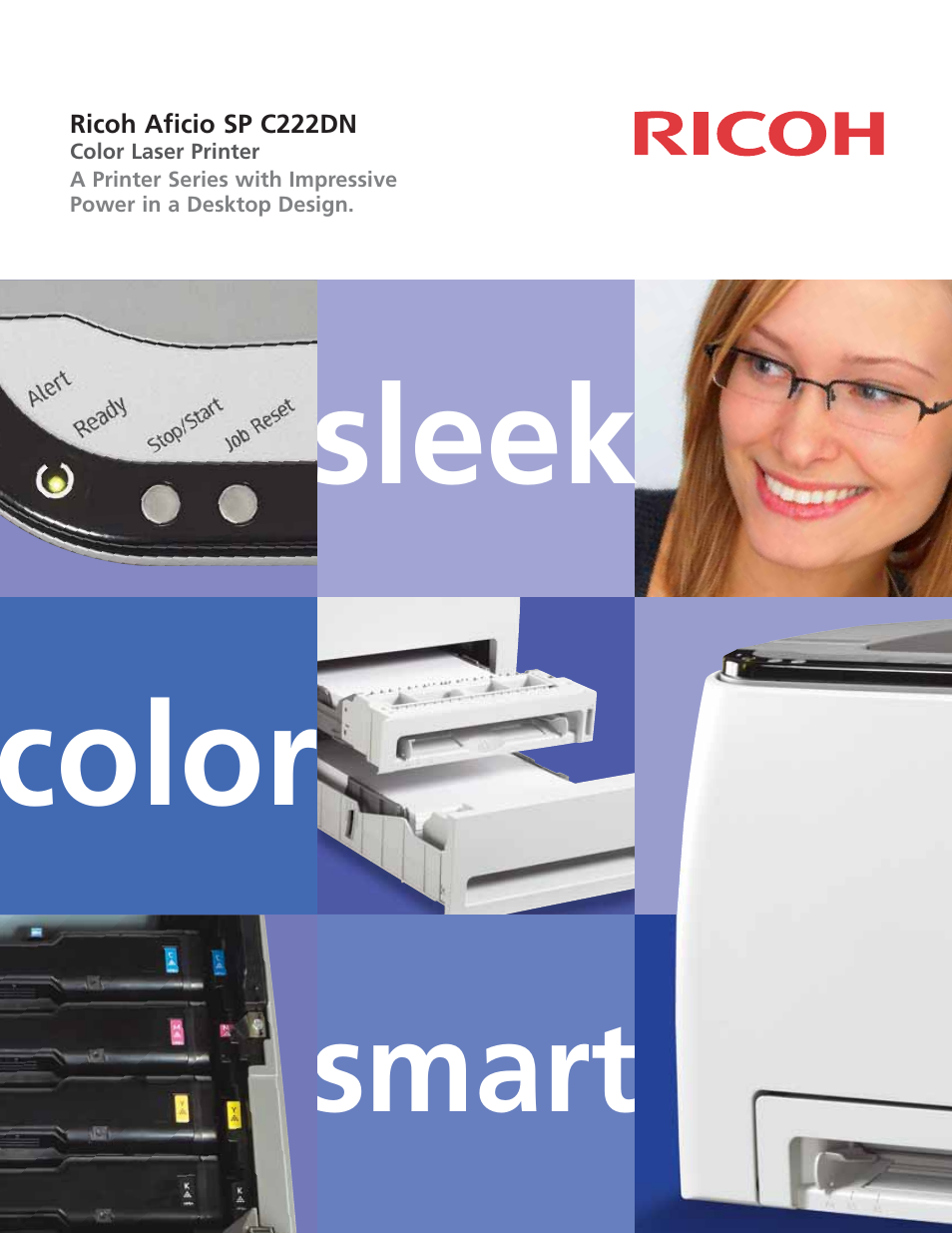 Ricoh Aficio SP C220N User Manual | 4 pages