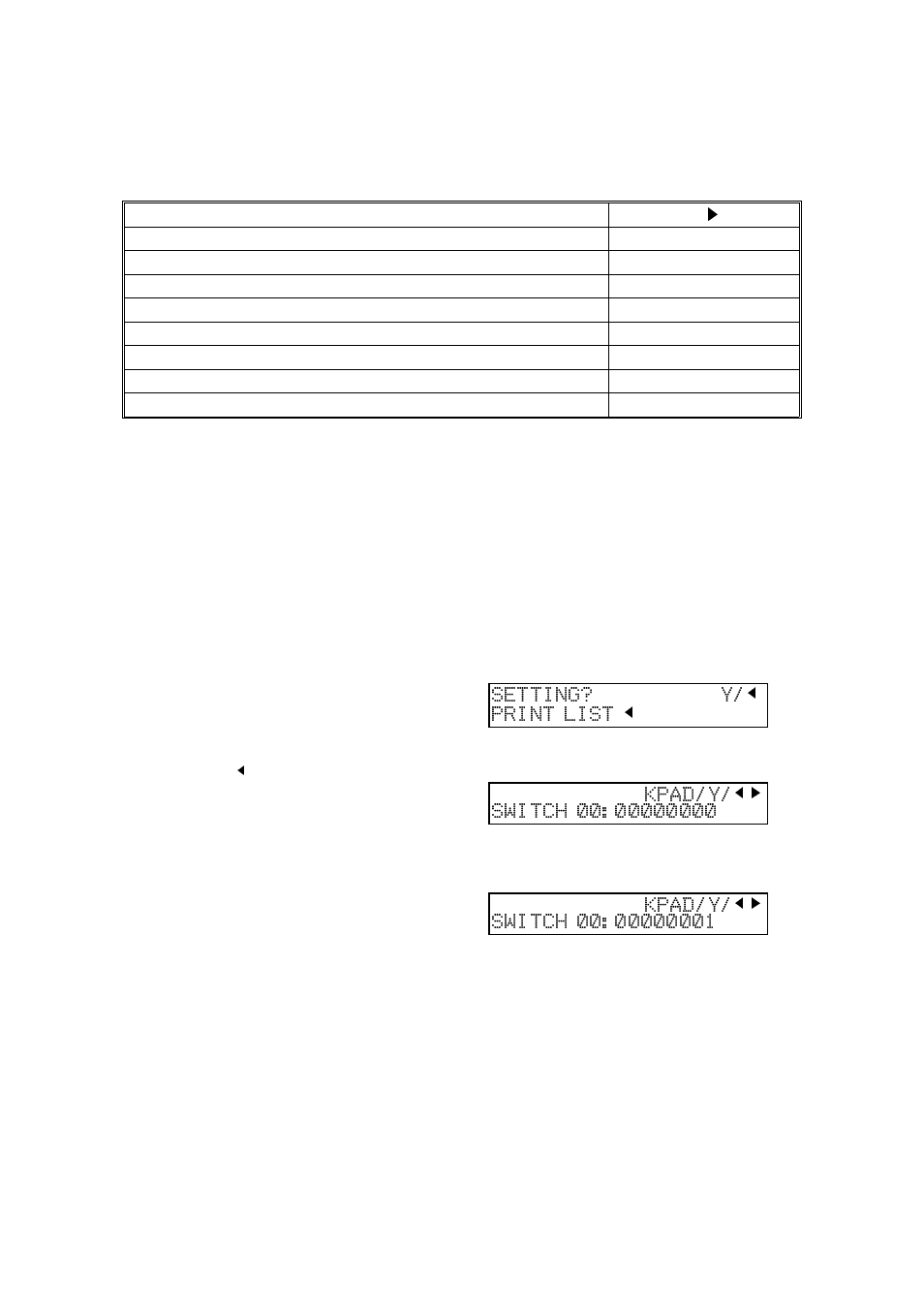 User parameter settings | Ricoh 170 / 180 User Manual | Page 113 / 147
