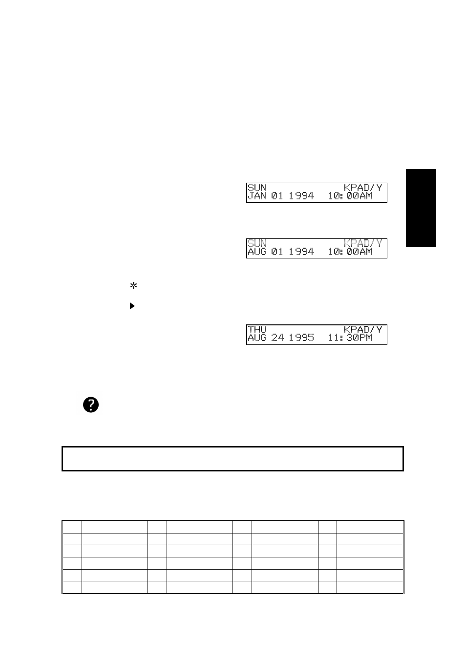 Setting the date and time | Ricoh 170 / 180 User Manual | Page 28 / 147
