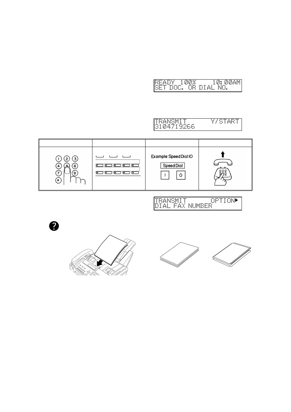 Sending quickly(immediate transmission) | Ricoh 170 / 180 User Manual | Page 47 / 147