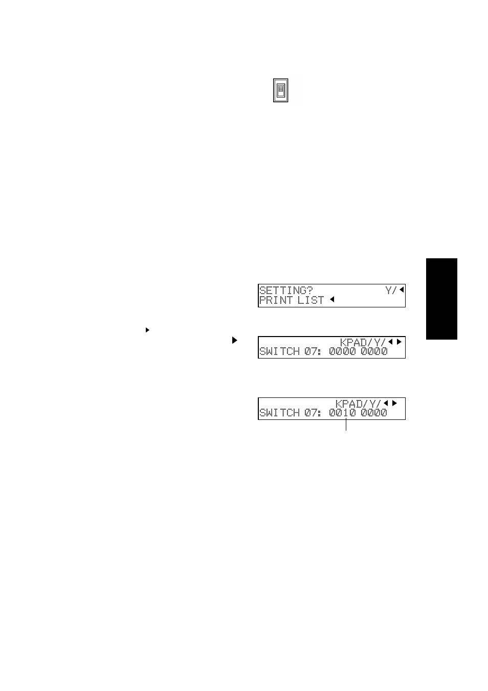 Changing reception mode, Switching reception mode switch over on/off, Using reception mode switchover | Ricoh 170 / 180 User Manual | Page 66 / 147