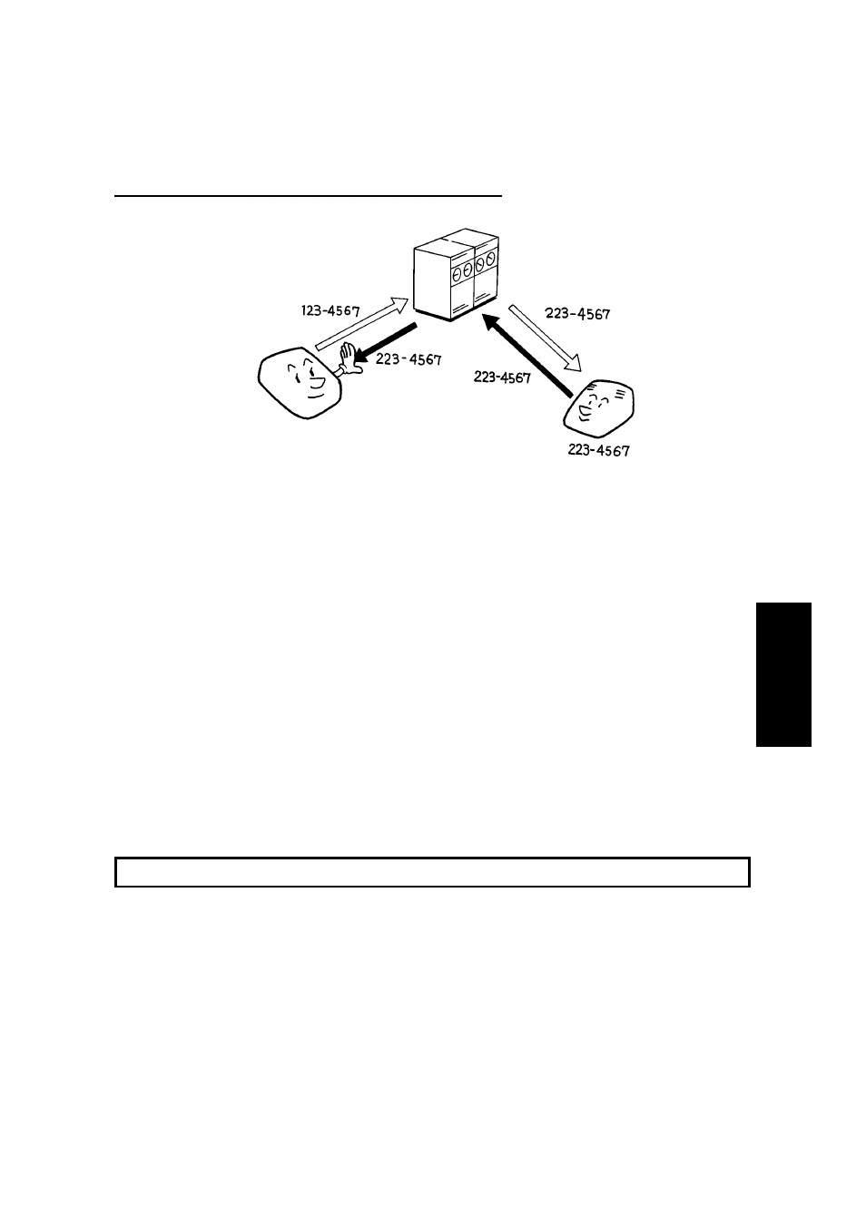 Protection against wrong connections, Preventing transfer to a wrong connection | Ricoh 170 / 180 User Manual | Page 74 / 147