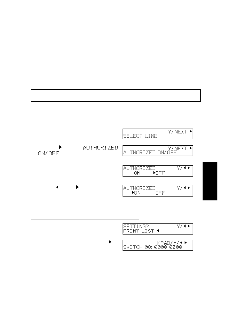 Switching authorized reception on/off, Selecting whether to exclude or include senders | Ricoh 170 / 180 User Manual | Page 78 / 147