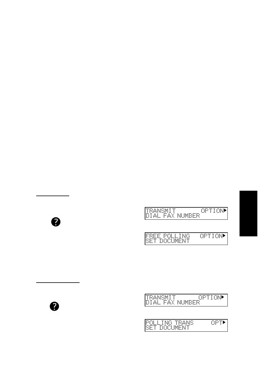Free polling, Secured polling | Ricoh 170 / 180 User Manual | Page 88 / 147