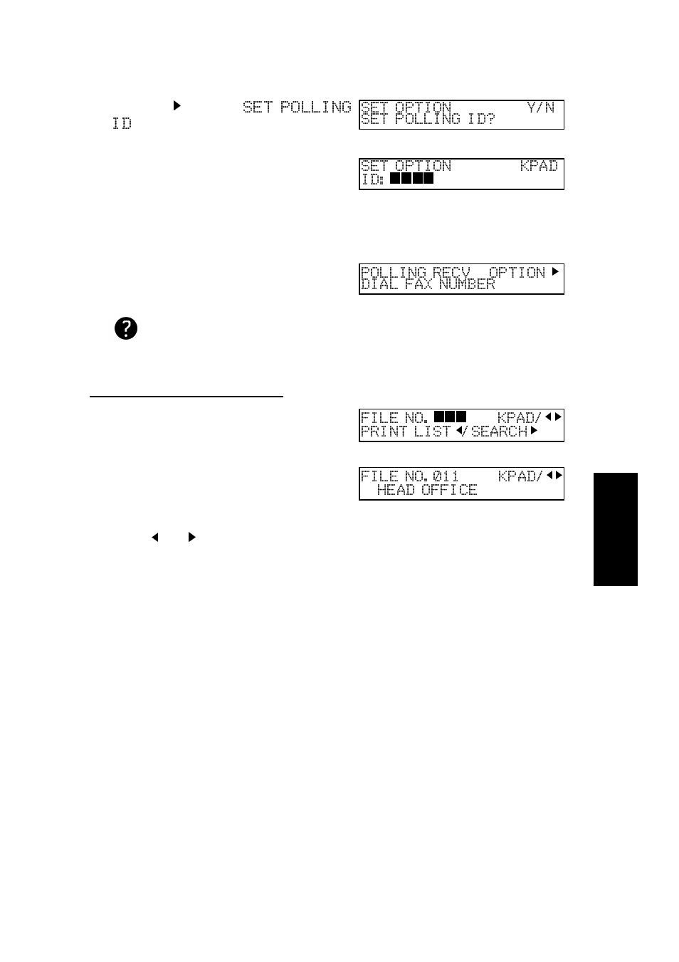 Canceling polling reception | Ricoh 170 / 180 User Manual | Page 92 / 147