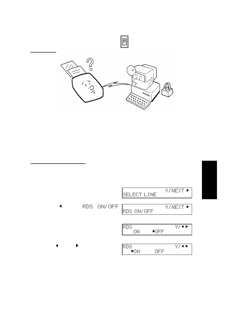 Overview, Switching rds on/ off | Ricoh 170 / 180 User Manual | Page 94 / 147
