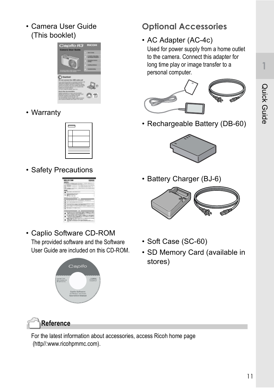 Ricoh Caplio R 3 User Manual | Page 13 / 184