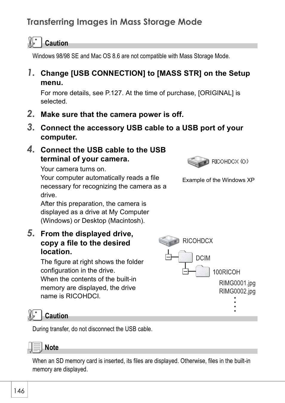 Ricoh Caplio R 3 User Manual | Page 148 / 184