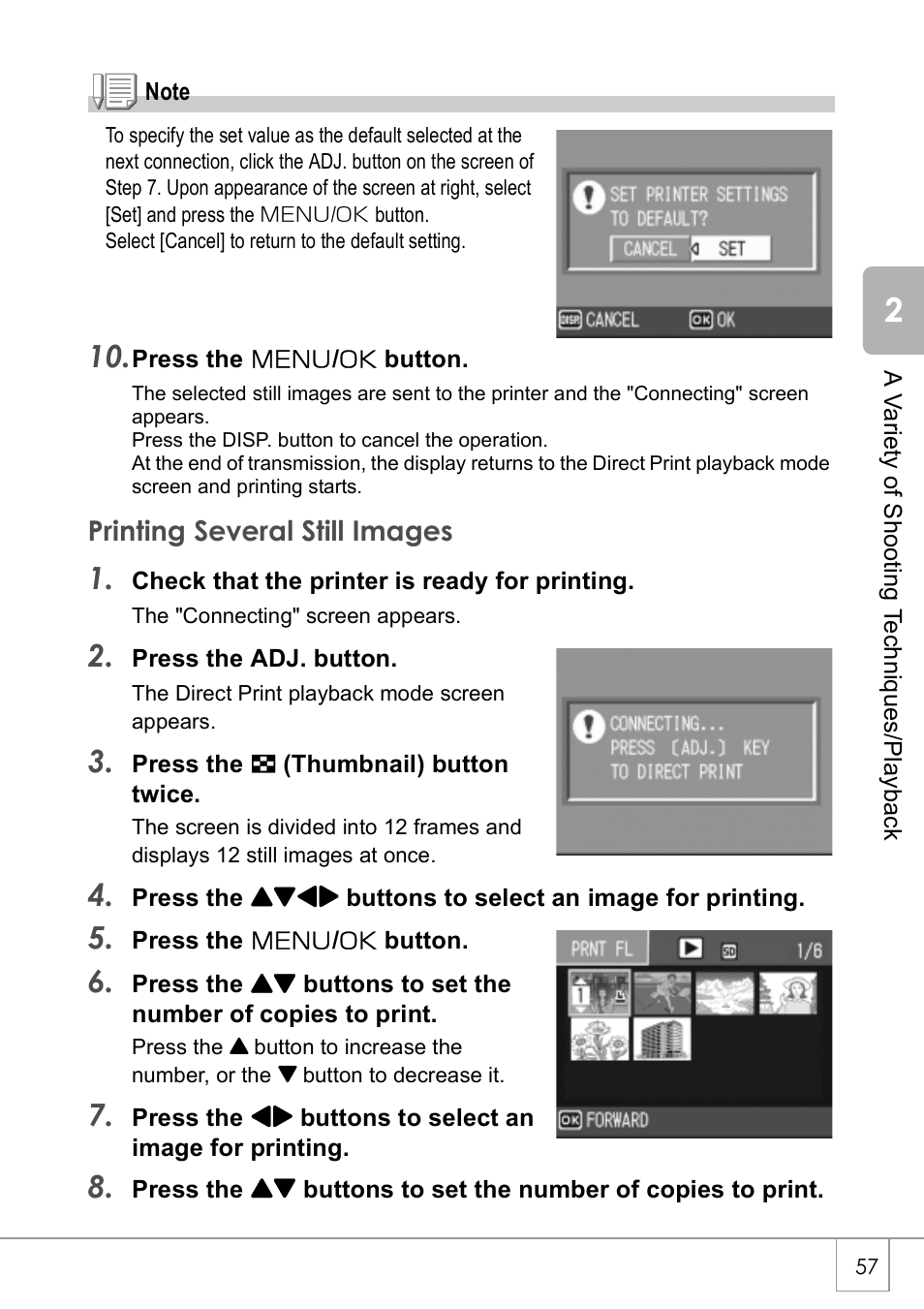 Ricoh Caplio R 3 User Manual | Page 59 / 184