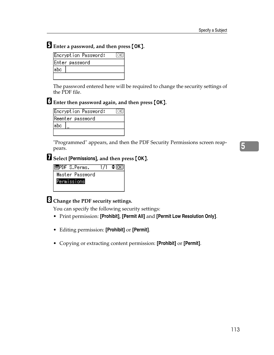 Ricoh H5676 User Manual | Page 121 / 144