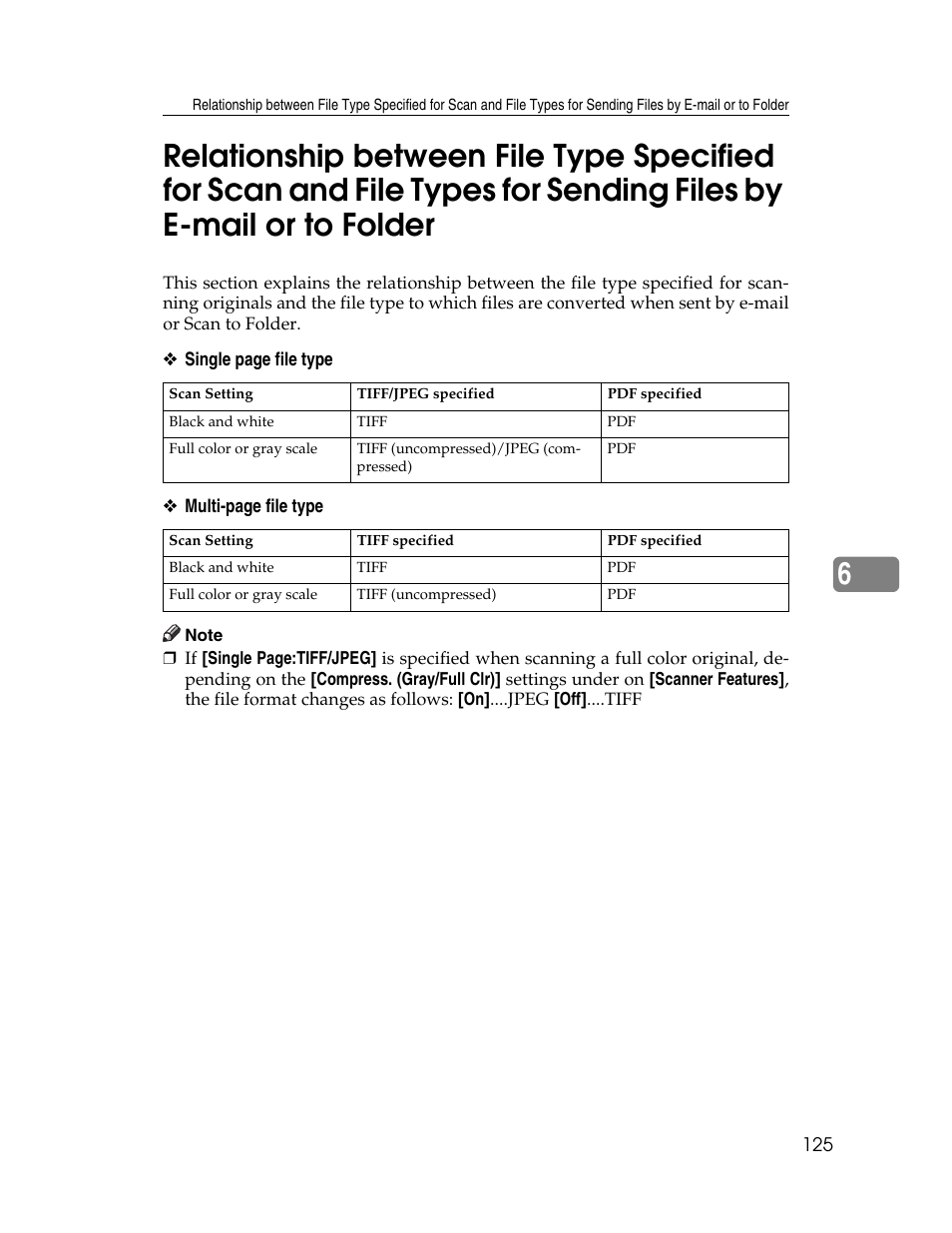 For sending files by e-mail or to folder | Ricoh H5676 User Manual | Page 133 / 144