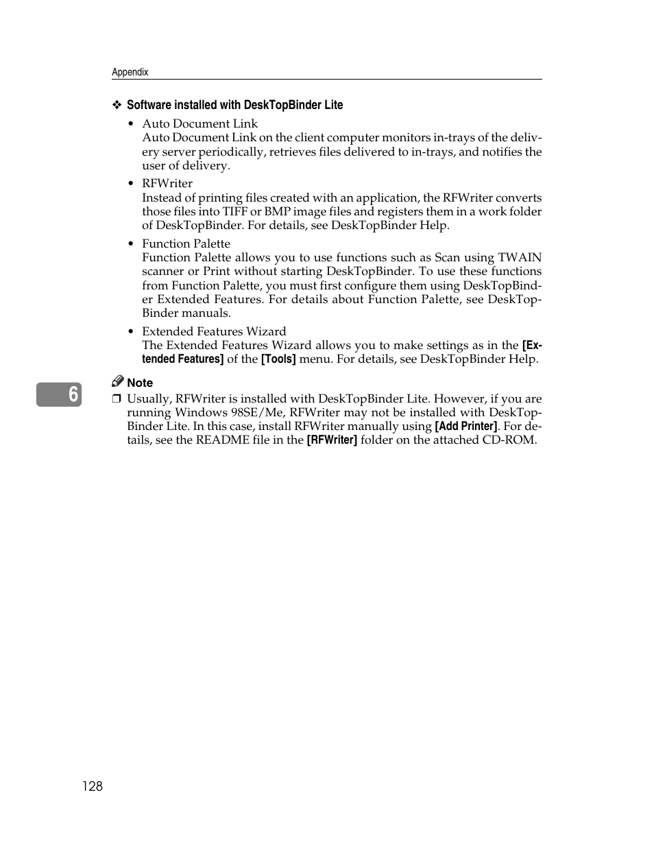Ricoh H5676 User Manual | Page 136 / 144