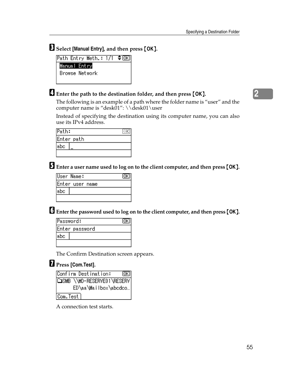Ricoh H5676 User Manual | Page 63 / 144