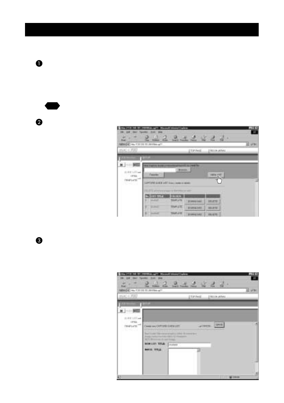 Creating a new guide list | Ricoh RDC-i700 User Manual | Page 114 / 186