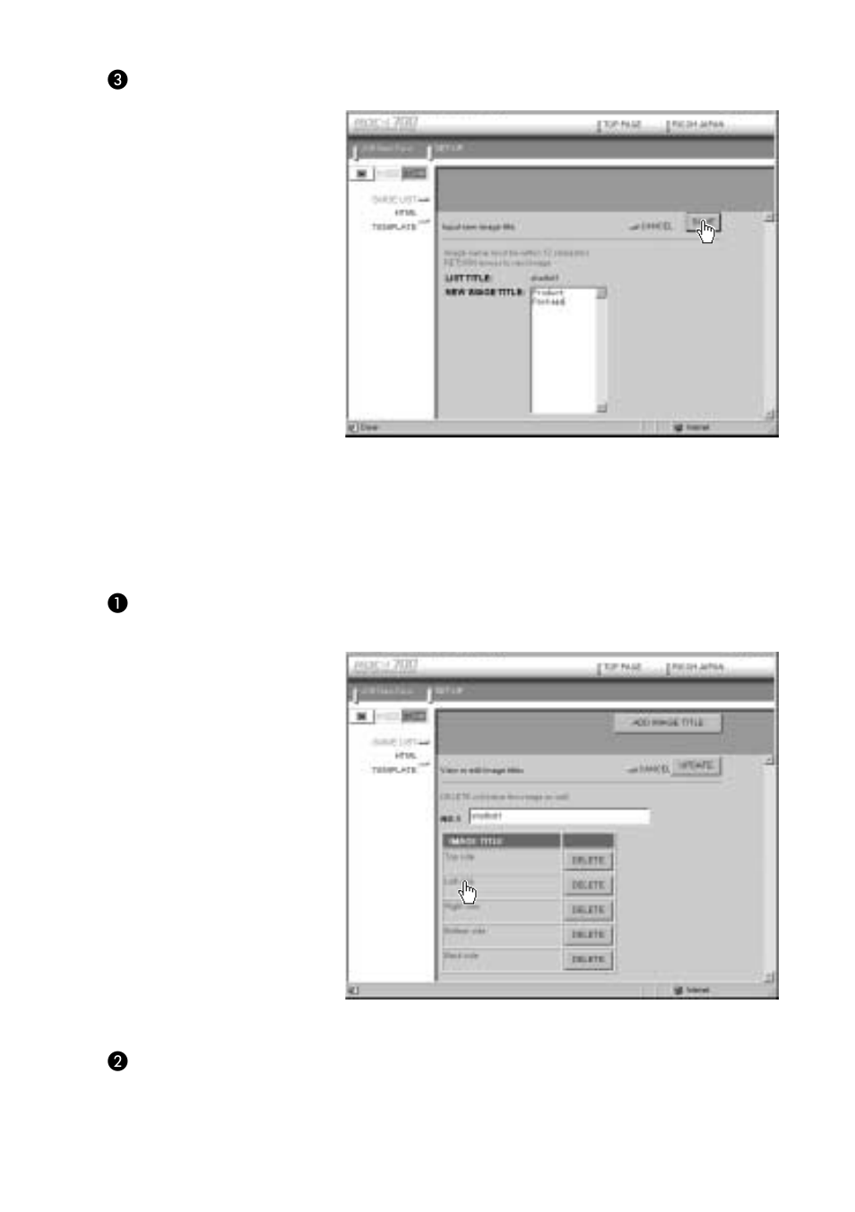 Editing an image title | Ricoh RDC-i700 User Manual | Page 118 / 186