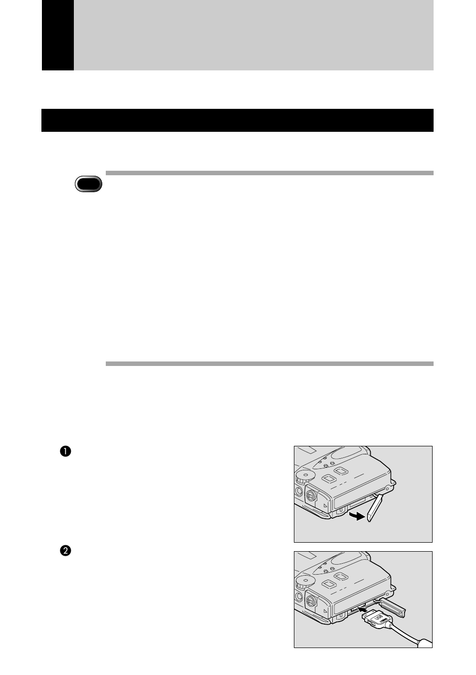 Connecting the camera to a pc, Connecting the camera directly to a pc, Connecting the camera by usb cable (for windows) | Ricoh RDC-i700 User Manual | Page 22 / 186