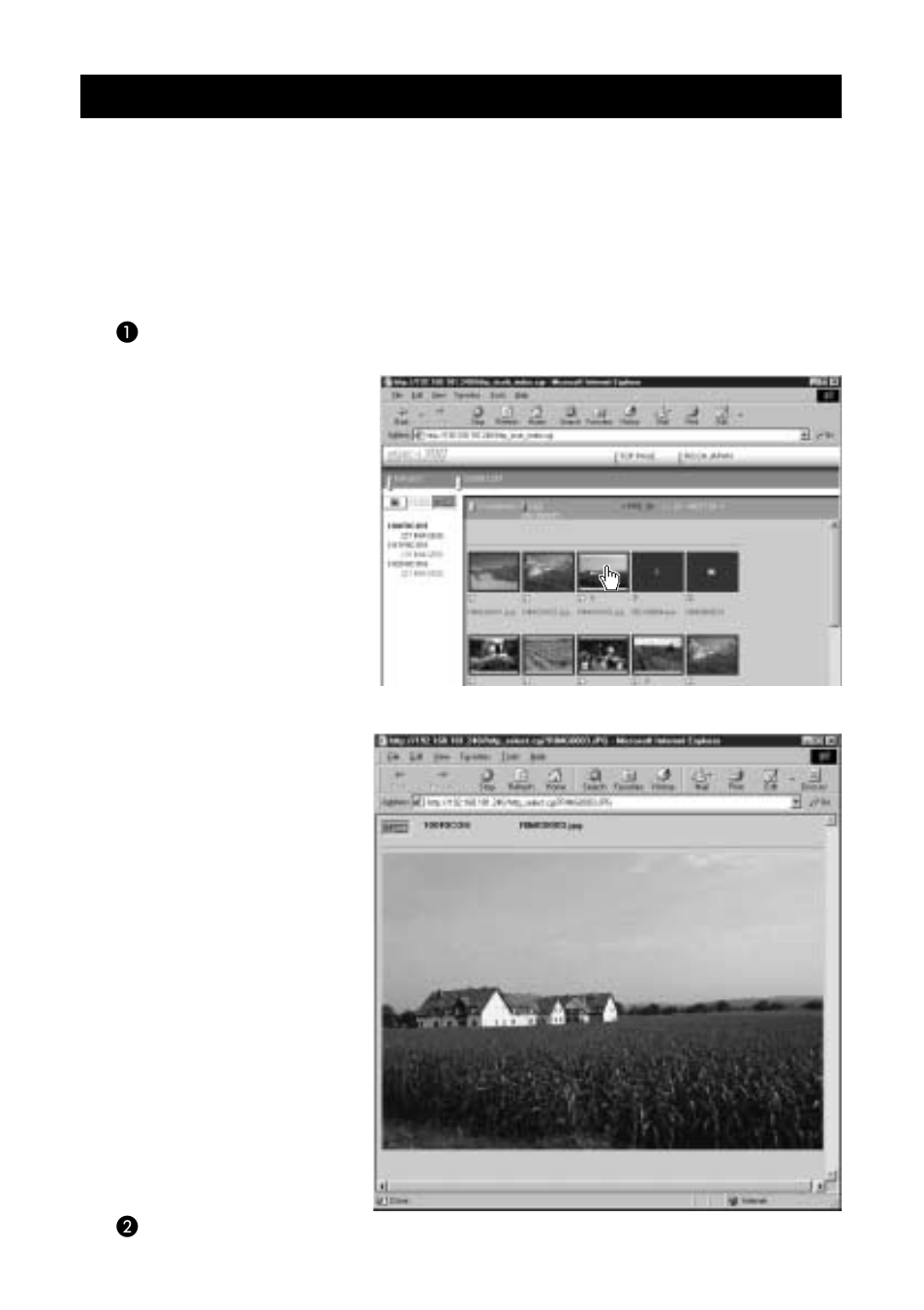 Checking the data, Still images | Ricoh RDC-i700 User Manual | Page 36 / 186