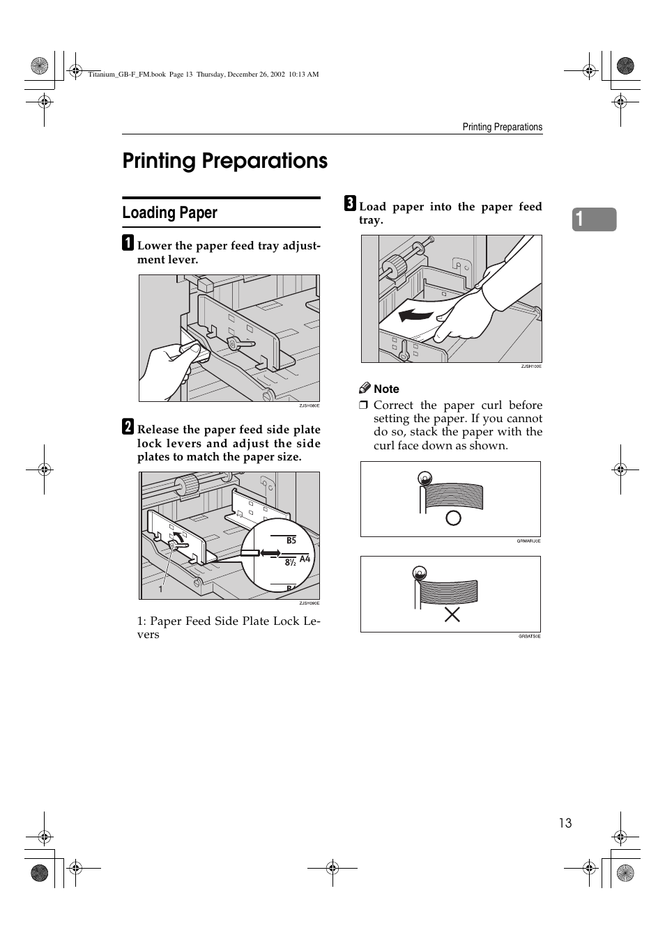 Printing preparations, 1printing preparations | Ricoh PRIPORT JP730 User Manual | Page 19 / 171