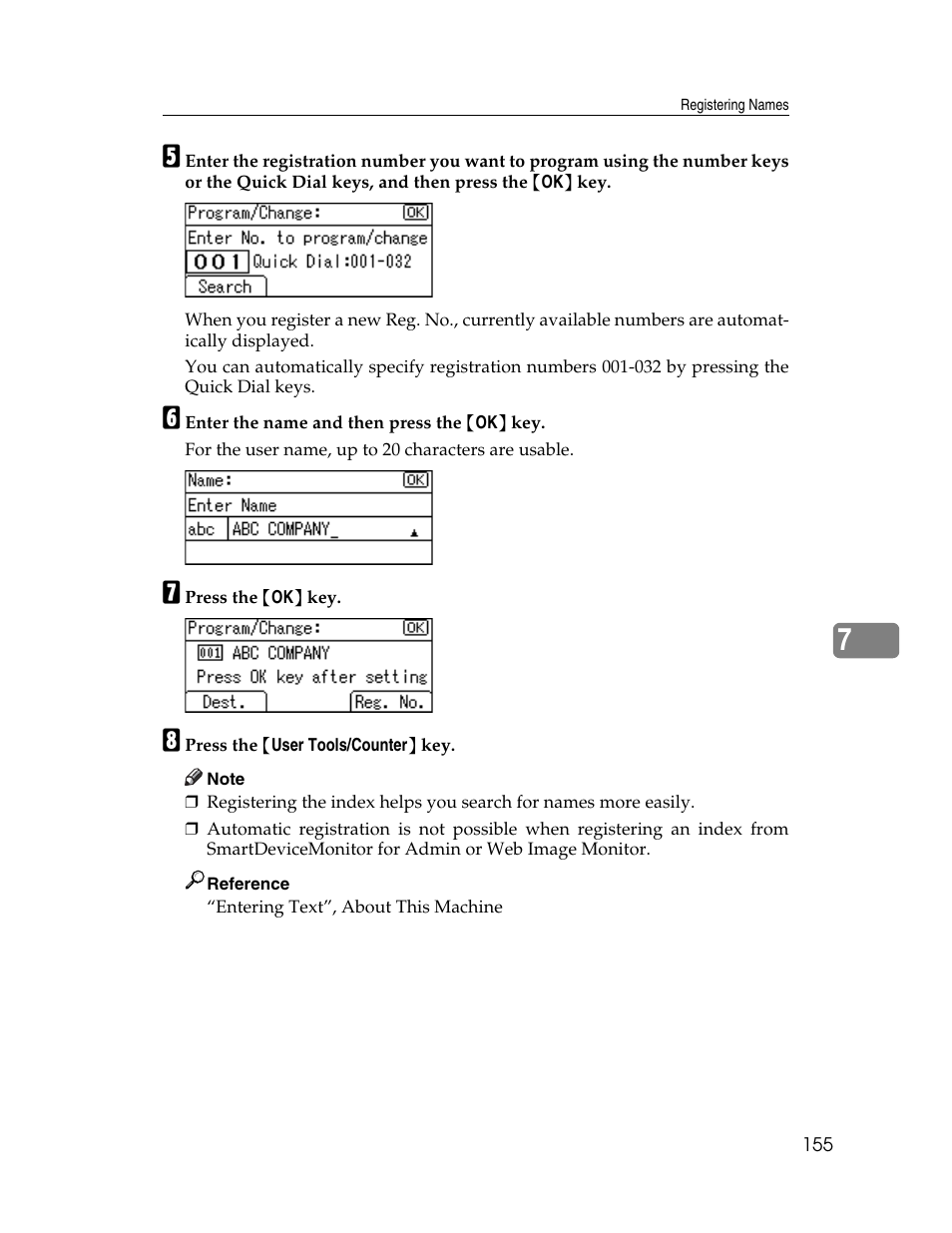 Ricoh Aficio ISC 615G User Manual | Page 163 / 318