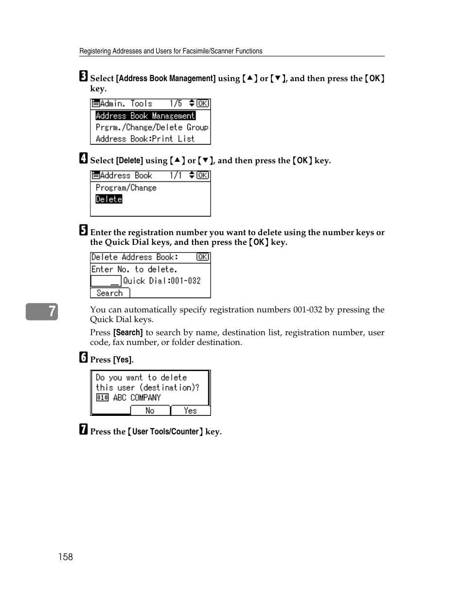 Ricoh Aficio ISC 615G User Manual | Page 166 / 318