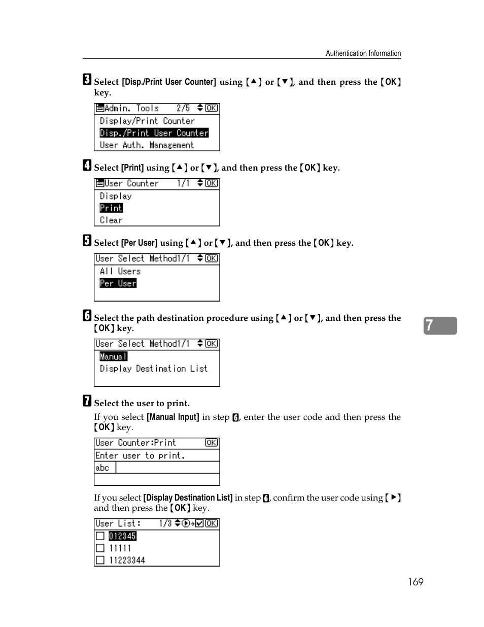 Ricoh Aficio ISC 615G User Manual | Page 177 / 318