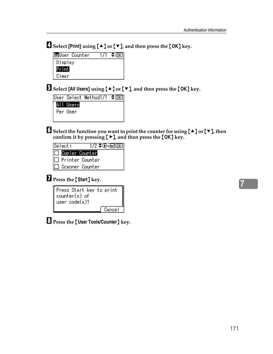 Ricoh Aficio ISC 615G User Manual | Page 179 / 318
