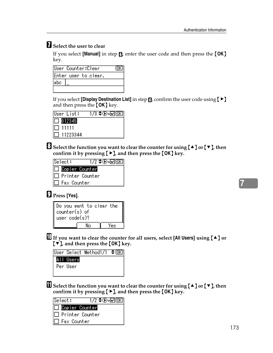 Ricoh Aficio ISC 615G User Manual | Page 181 / 318
