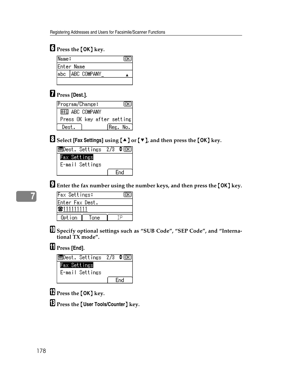Ricoh Aficio ISC 615G User Manual | Page 186 / 318