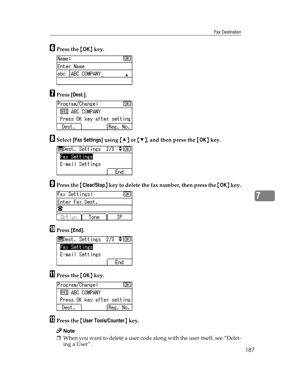 Ricoh Aficio ISC 615G User Manual | Page 195 / 318