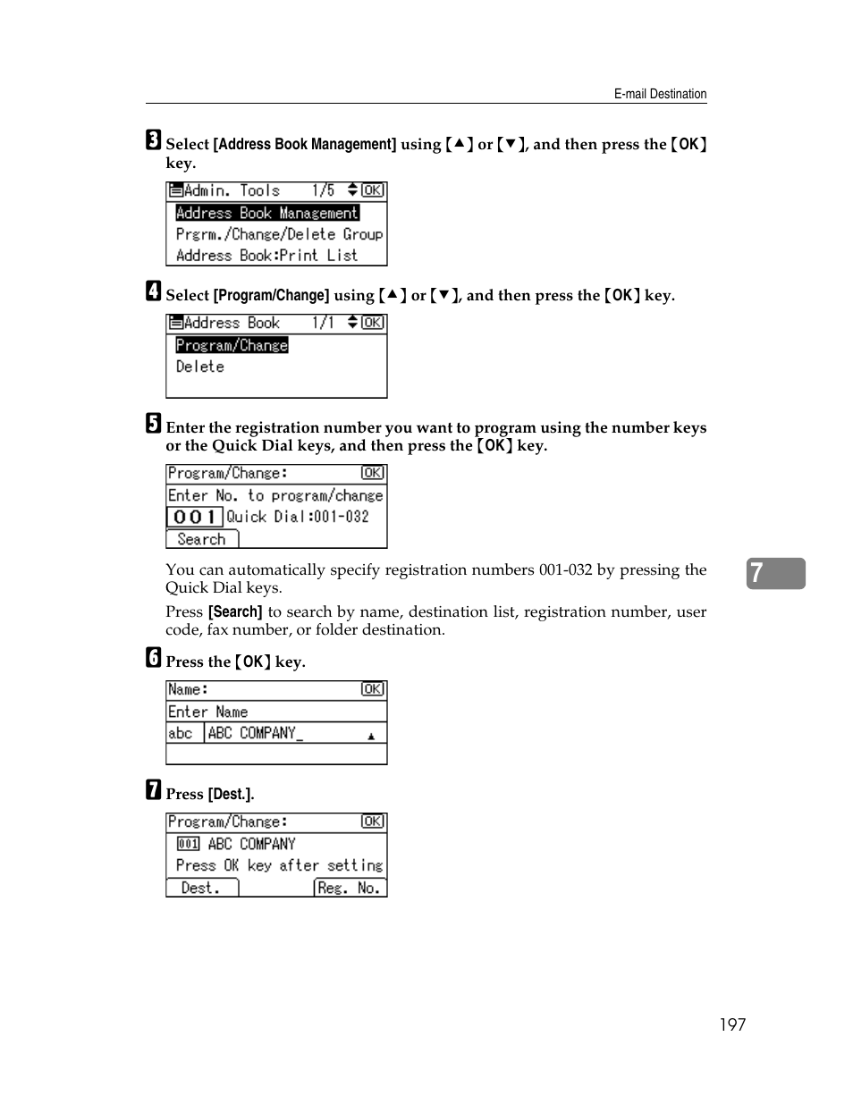 Ricoh Aficio ISC 615G User Manual | Page 205 / 318