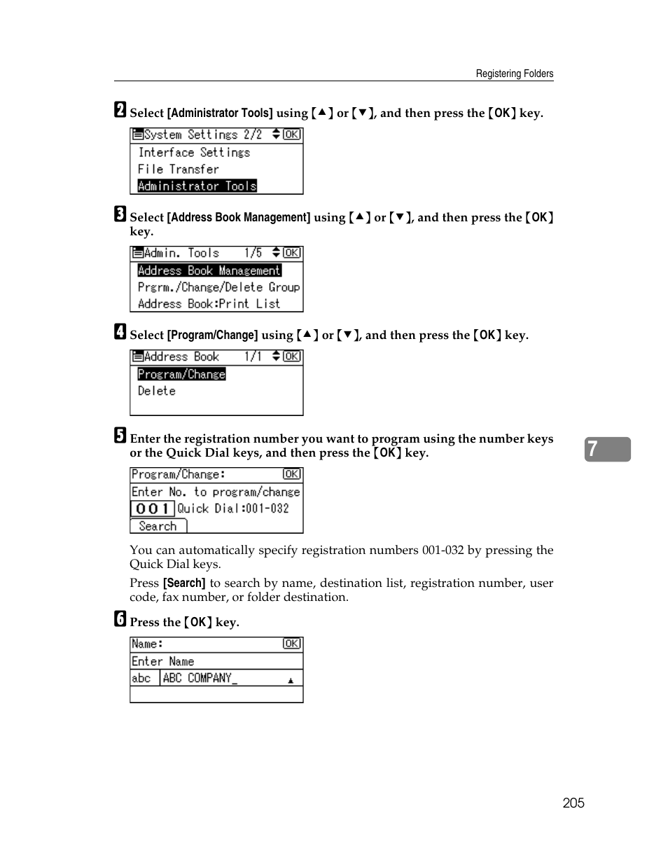 Ricoh Aficio ISC 615G User Manual | Page 213 / 318