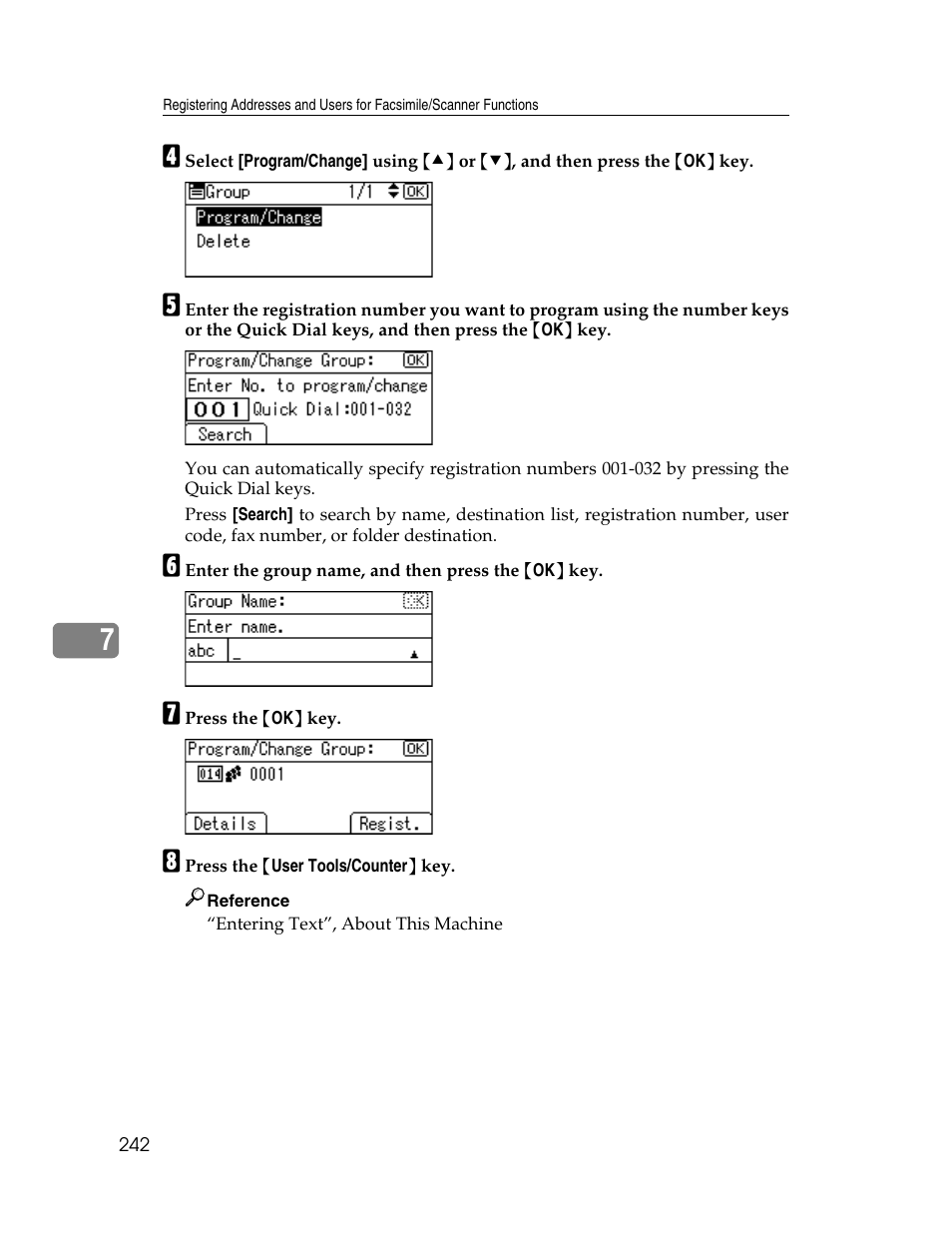 Ricoh Aficio ISC 615G User Manual | Page 250 / 318