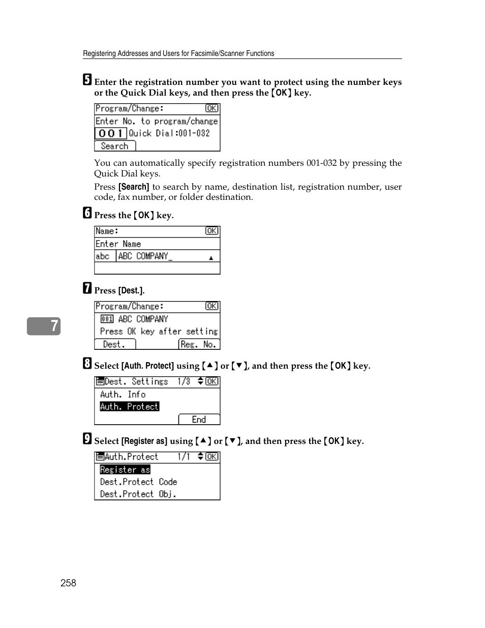 Ricoh Aficio ISC 615G User Manual | Page 266 / 318