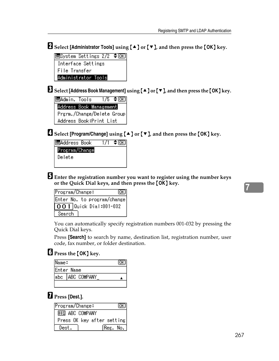 Ricoh Aficio ISC 615G User Manual | Page 275 / 318