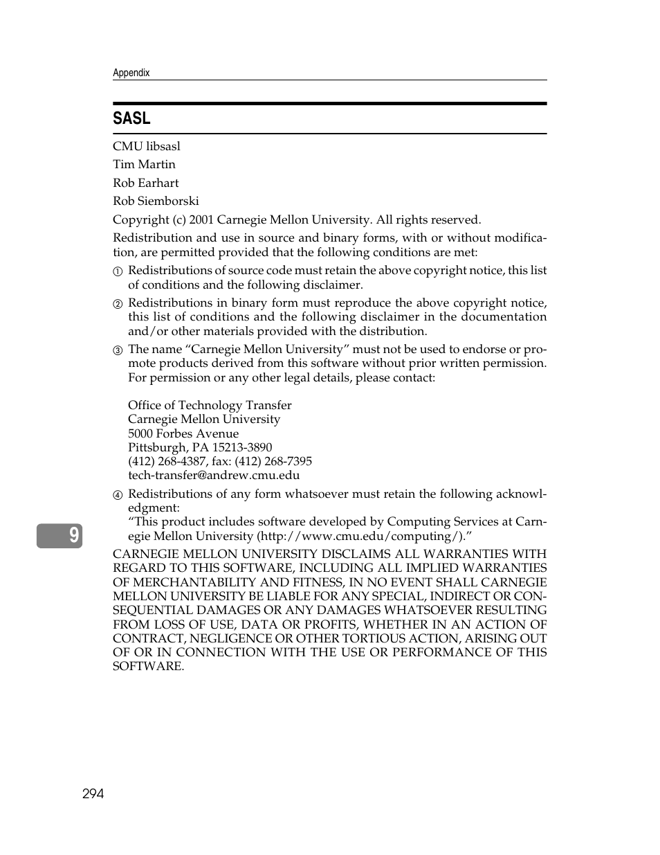 Sasl | Ricoh Aficio ISC 615G User Manual | Page 302 / 318